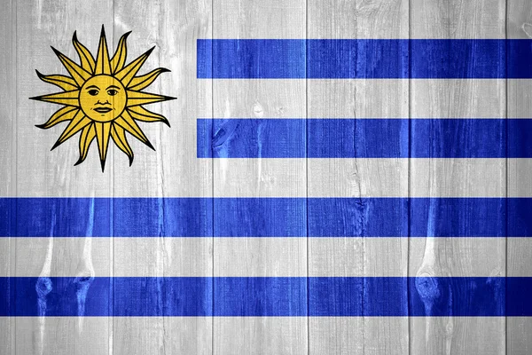 Vlag van uruguay — Stockfoto