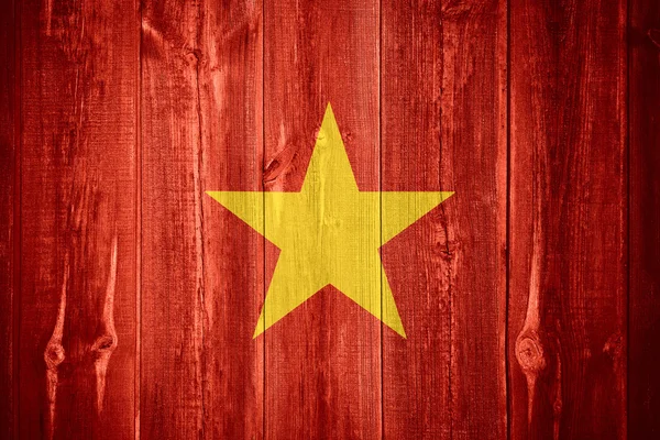 Vlag van vietnam — Stockfoto