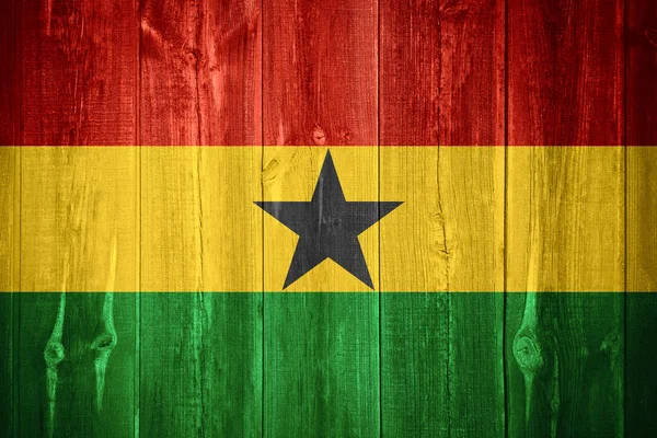 Drapeau du Ghana — Photo