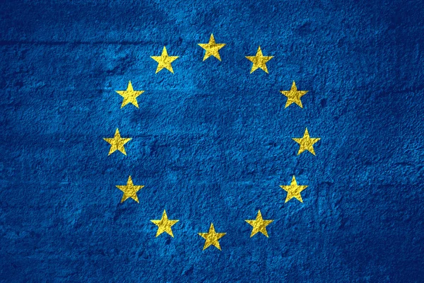 Vlag van de Europese Unie — Stockfoto