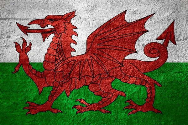 वेल्स का ध्वज — स्टॉक फ़ोटो, इमेज