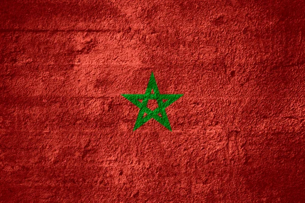 Флаг Марокко — стоковое фото