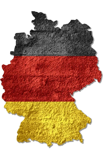 Deutschland-Karte — Stockfoto