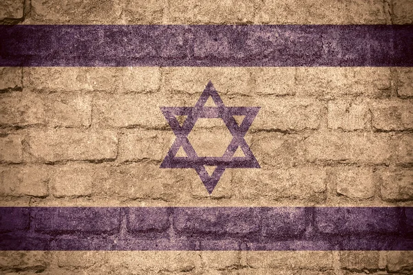 İsrail Bayrağı — Stok fotoğraf