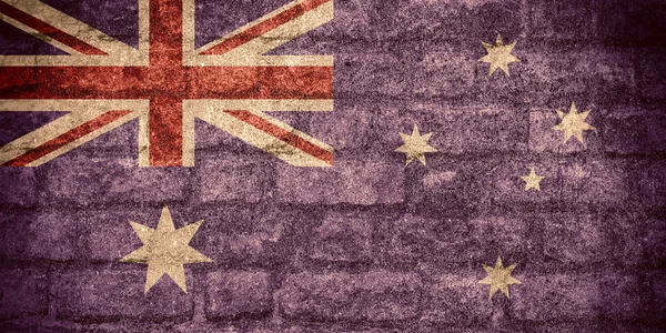 Australische Flagge — Stockfoto