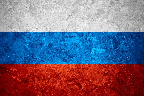 Ruská vlajka — Stock fotografie