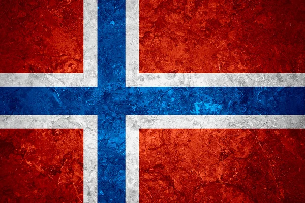 Bandeira da Noruega — Fotografia de Stock