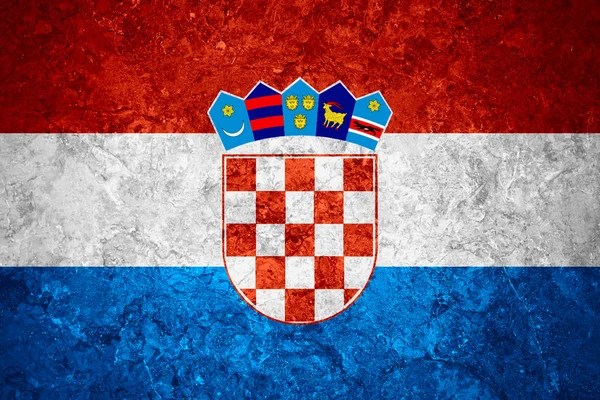 Bandera de Croacia — Foto de Stock