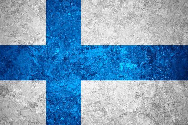 Vlag van finland — Stockfoto