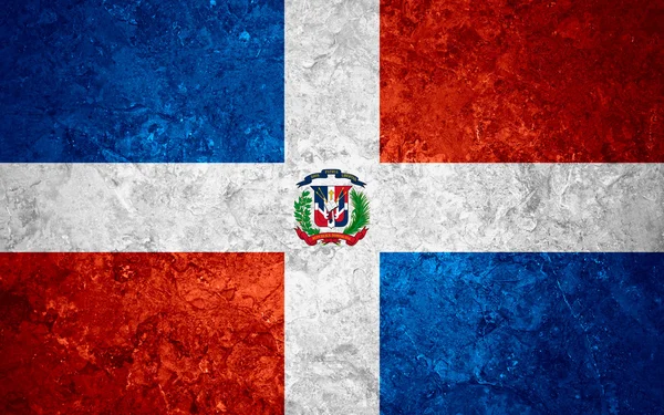 Flag of Dominican Republic — Stock Photo, Image