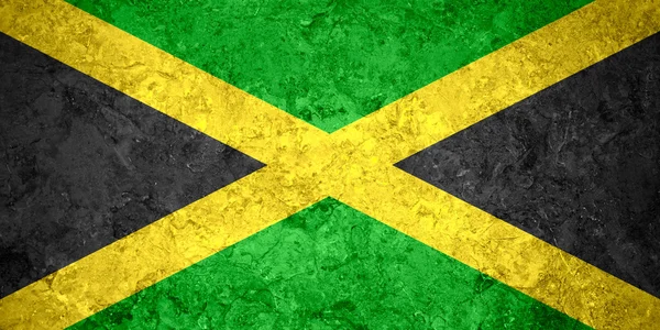 Bandeira de Jamaica — Fotografia de Stock