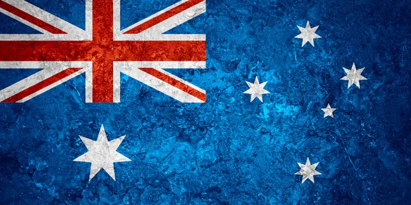 Australiens flagga — Stockfoto