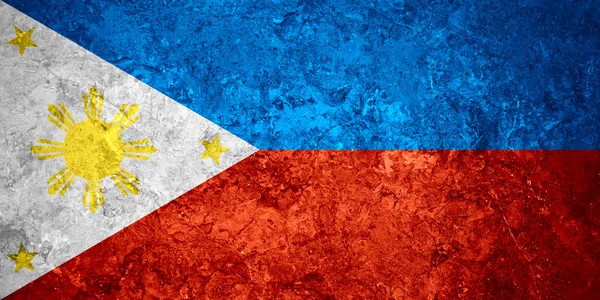 Flagge der Philippinen — Stockfoto