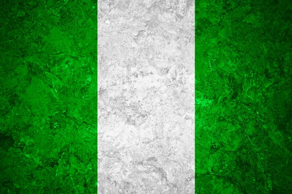 ナイジェリアの国旗 — ストック写真