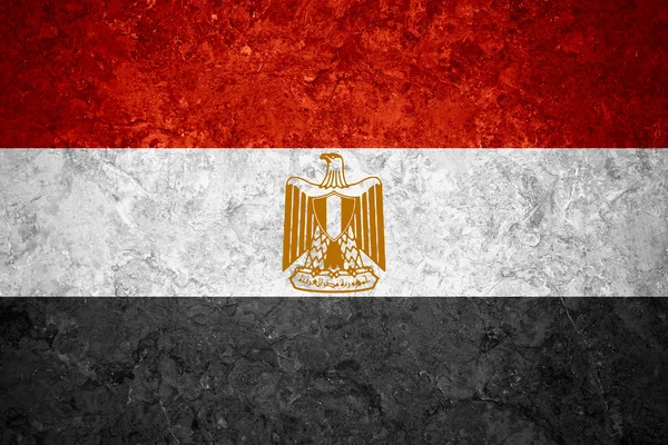 Vlag van Egypte — Stockfoto