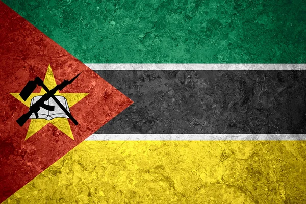 莫桑比克的旗子 — 图库照片