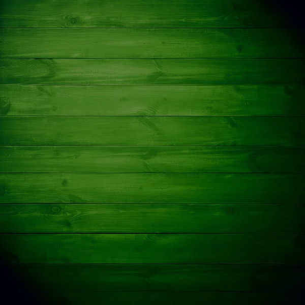 Yeşil ahşap arka plan — Stok fotoğraf