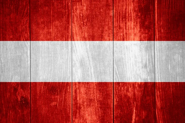 Flagge von Österreich — Stockfoto