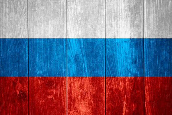 Vlag van Rusland — Stockfoto