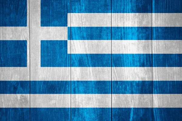 Прапор Греції — стокове фото