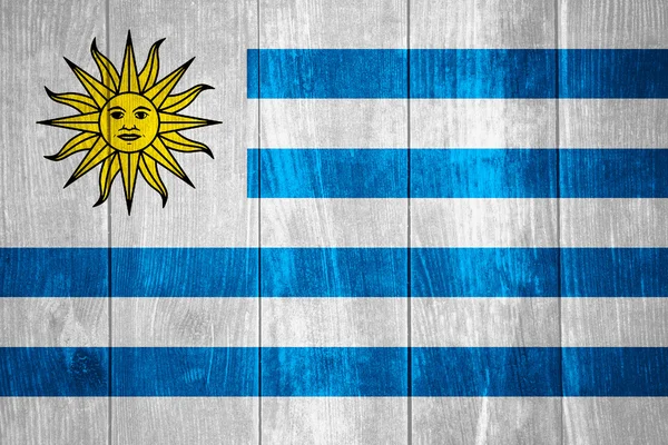 Flagge von Uruguay — Stockfoto