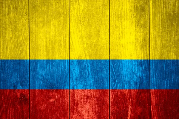 Bandera de Colombia — Foto de Stock