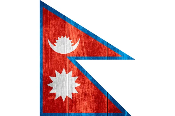 Vlag van nepal — Stockfoto