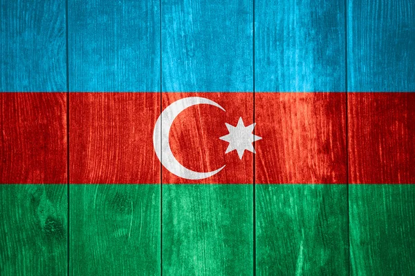 Vlajka Ázerbájdžánu — Stock fotografie