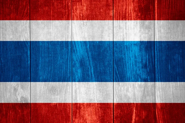 Flagge von Thailand — Stockfoto