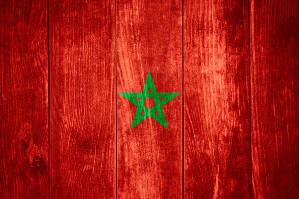 Flagga Marocko — Stockfoto