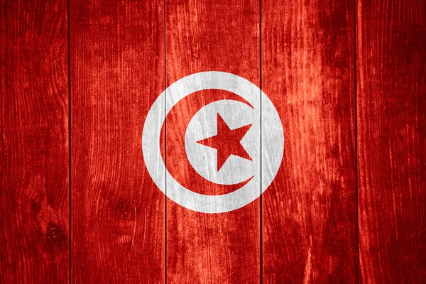 Tunézia zászlaja — Stock Fotó