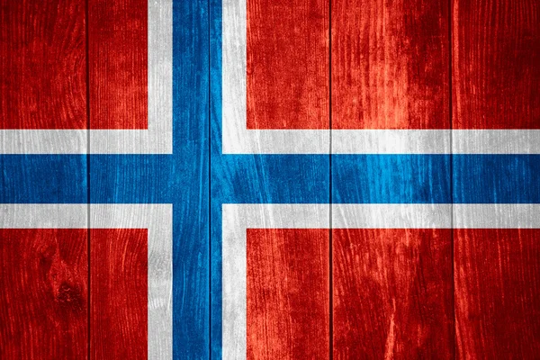 노르웨이의 국기 — 스톡 사진