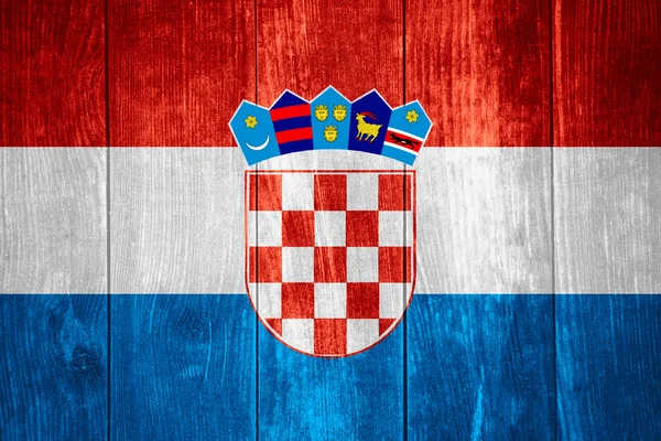 Vlajka Chorvatska — Stock fotografie