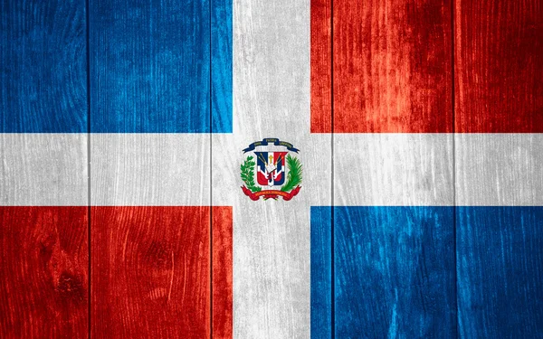 Bandera de República Dominicana — Foto de Stock