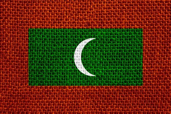 Vlag van de Maldiven — Stockfoto