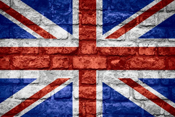 Flagge Großbritanniens — Stockfoto