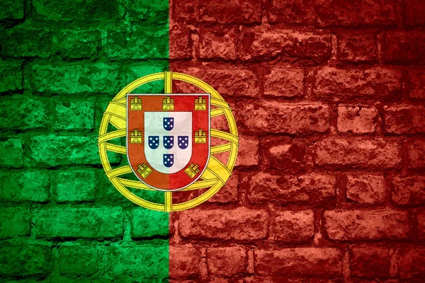 Bandeira de Portugal — Fotografia de Stock