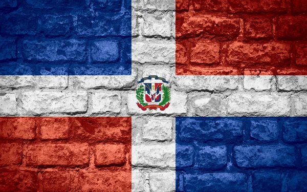 Pabellón de República Dominicana — Foto de Stock