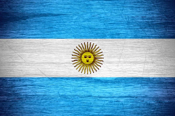 Argentina flagga — Stockfoto