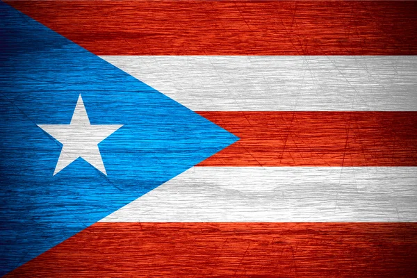 Puerto Rico flag — Stock Photo, Image