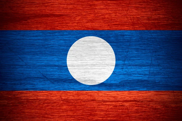 Laos flag — Stock Photo, Image