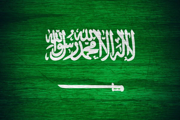 Saudi-arabische Flagge — Stockfoto