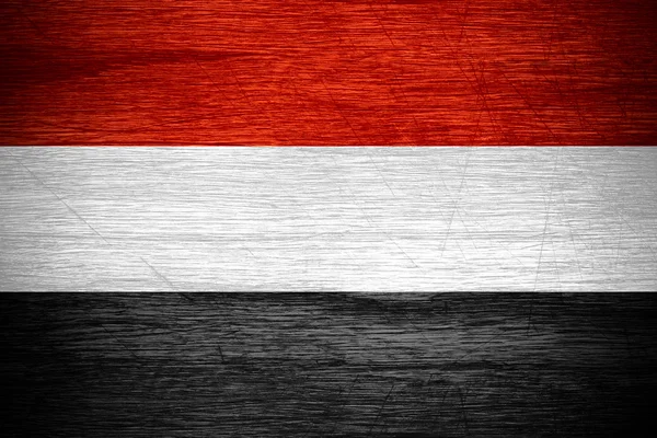 Vlag van Jemen — Stockfoto