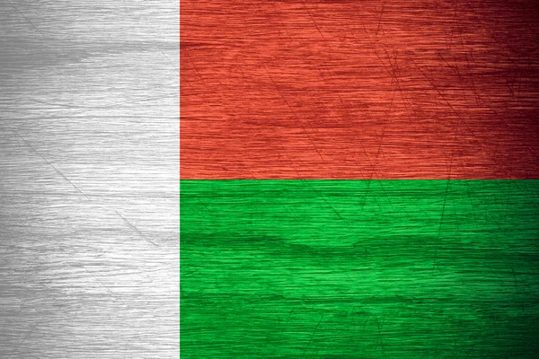 Прапор Мадагаскару — стокове фото