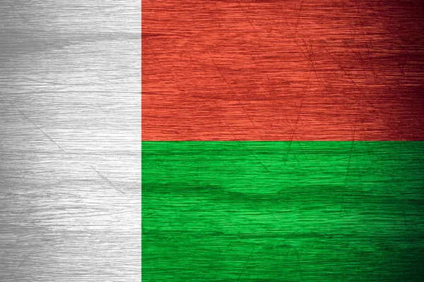 Bandeira de Madagascar — Fotografia de Stock