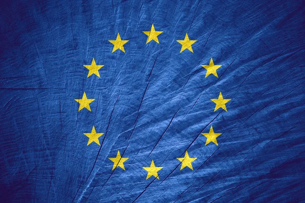 Bandeira da União Europeia — Fotografia de Stock