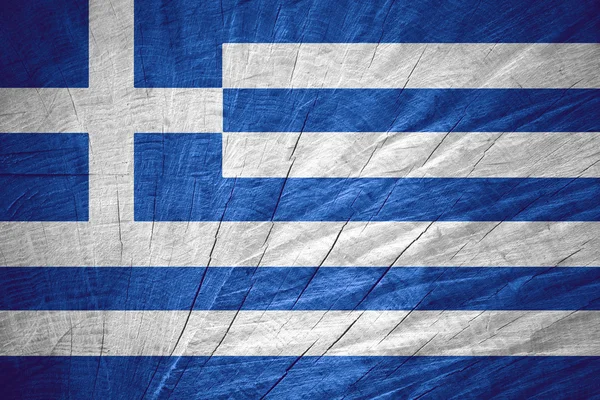 Bandera de Grecia — Foto de Stock