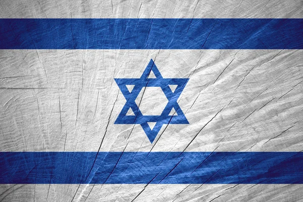 Flagge Israels — Stockfoto