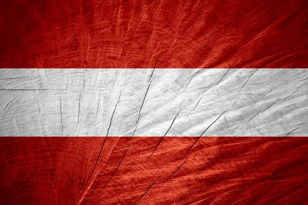 Σημαία της Αυστρίας — Φωτογραφία Αρχείου