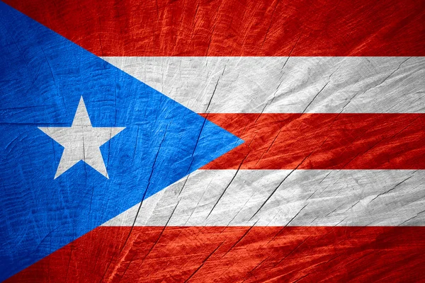 Bandeira de Puerto Rico — Fotografia de Stock